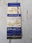 Vintage Matchbook Cover Golden Gate Casino Las Vegas  Nevada Downtown 20 Strike