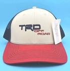 Toyota Trd Racing Off Road Trucker Hat Snapback Mesh Cap Vintage Style Nwt