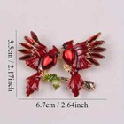 Vintage Classic Design Bird Brooches Badges Women Men Fashion Pins