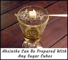 Classic Wormwood Leaf Absinthe Spoon   Free Shipping