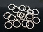 4-16 Mm Silver Plated Jump Rings Split Double Connectors Jewelry Findings Diy