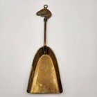 Vtg Brass Horse Head Fireplace Hearth Tool Set Equestrian Hunt Club Decor 5 Pcs