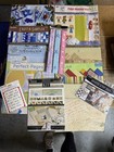 Big Lot Vintage New Sealed Nos Scrapbooking Page Kits   Embellishments
