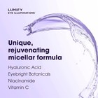 Bausch Lomb Lumify Eye Illuminations Cleansing Water   Makeup Remover  5 4 Fl Oz