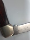 Ol Cut  Union  Cut  Co Olean Ny Brown Large Cokebottle Folding Hunter Knife