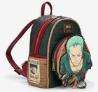 New Sealed Zoro Loungefly One Piece Rope Mini Backpack With Anchor Charm
