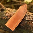 Usa Fixed Blade Knife Leather Sheath Knives Case Holster Belt Carry Sheath
