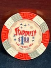      Rare Vintage Stardust  1 Casino Chip Las Vegas     