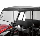 2005-2025 Kawasaki Mule 3010 4010 Trans 4x4 Oem Black Soft Top Roof Kaft4-007b