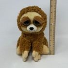 Feisty Pets Sloth Lightning Bolt Lenny Stuffed Animal Plush Faces Change Teeth