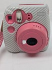 Fujifilm Instax Mini 9 Instant Film Camera Pink White Tested Working W  Wrist   