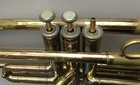 Bach Tr300ha Ml Trumpet  Vintage Usa  With Hard Case  Needs One Finger Button 