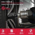 Sae Deep Impact Socket Set 8-piece 1 2-inch Drive Wheel Axle Nut Wrench Large 