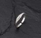 Solid Metal 925 Silver Women s Simple Adjustable Toe Ring 14k White Gold Plated