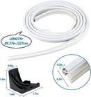 Wd08x10057 Dishwasher Door Gasket Seal Kit For Ge With Wd8x227   Wd8x228