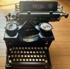 Royal Manual Typewriter Made In Usa Vintage  Antique 1940 Beautiful Item