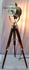 Modern Designer Studio Tripod Floor Lamp Nautical Searchlight Spot Light