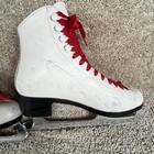 Vintage Jackson Ice Figure Skates Womens Size 6 White Mark Iii