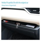 Center Console Organizer Tray passenger Storage Organizer Mat glove Box