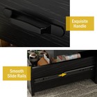 Coffee Table With Two Sliding Drawers And Adjustable Led Lighting