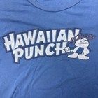 Vtg Hawaiian Punch T-shirt Men   s M Blue Graphic Tee Soda Pop Promo 100  Cotton