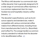 2 Pk 10 Cup Commercial Coffee Pots carafes decanters For Bunn  Decaf Orange 64oz