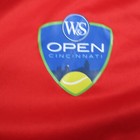 Fila Polo Shirt Mens Large Red Short Sleeve Us Open Tennis