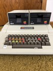Vintage Apple 2 Computer With 2 Floppy Disk Drives Not Tested 