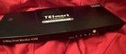 Tesmart Dual Monitor Hdmi Kvm Switch Box  2-way  Usb  Black W plug