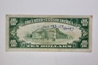1929  10 00 National Currency Fedural Reserve Bank Of Boston Type I