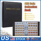 480 Pocket Coins Storage Book High-capacity Collection Album folder Money Holder