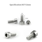 12pcs Bike Water Bottle Cage Bolts Holder Screws M5 Inner Rack Hexagon Stainl   