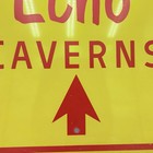 Indian Echo Caverns Road Sign