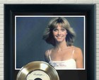Olivia Newton John  i Honestly Love You  Framed Record Display