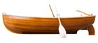 Cedar Strip Built Rowboat Dingy 9 87  Matte Finish Wooden Row Boat Tender New