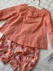 Carter   s Just One You Baby Girl 12m Pink Shorts   Top 2-piece Outfit New