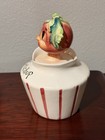 Vintage Anthropomorphic Lefton Tomato Head Ketchup Pixieware Jar Holt H Broken