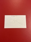 Signed Kirk Douglas 3x5 Index
