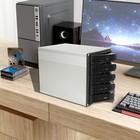 Hdd Enclosure Hot Swap Cage 5-bay 3 X 5 25  Drive Bays 5x Sata 3 5  2 5 sas Hdd