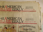 Big Lot Antiqu Vintage Newspaper 1850s-1990  the Road Zion  Advertising Iraq War