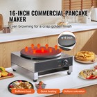 16-inch Electric Crepe Maker Commercial Crepe Machine 1700w Non-stick