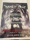 Winds Of Plague 2018  10 Years Of Decimation  Band Signed Concert Poster