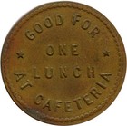 Waimea  Hawaii  kauai  Hi Public Schools Of Kauai Cafeteria Lunch Trade Token