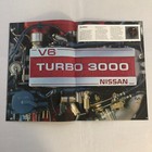 Vintage Nissan 300zx Sales Brochure Catalog German Text European Market 300 Zx Z