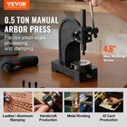 Vevor Arbor Press 0 5 Ton Manual Desktop Press Lever Mountable Bearing Cast Iron