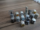 Lot Of Vintage Metal Thimbles Pewter Aluminum Sea World Disney Souvenir