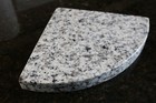 8  White Sardo Granite Shower Corner Shelf caddy 3cm
