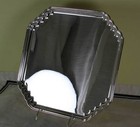 Silver Square Salver  Shaped Corners 11 In  