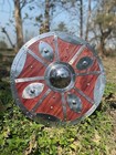 Antique Medieval Wooden Ragnar Authentic Viking Shield Wall Decor Shield