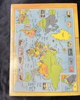 Harris Pioneer World-wide Postage Stamp Album 1980 With 190  Stamps         